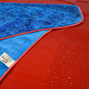 ZESTAW DO MYCIA AUTA rękawica z mikrofibry, ręcznik + wiadra z separatorami