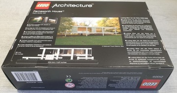 LEGO 21009 АРХИТЕКТУРНЫЙ ДОМ ФАРНСВОРТА — УНИКАЛЬНЫЙ США