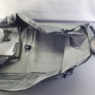 Wózek ogrodowy składany Amazon szary do 120 kg 70cmx104cmx51 cm UŻYWANY