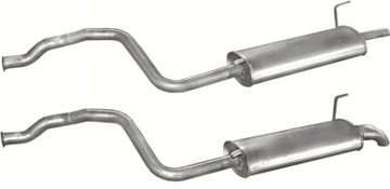 TLUMIK AUDI 80 B4 1.6 2.0 1.9 TDI KONCOWY WYDECH