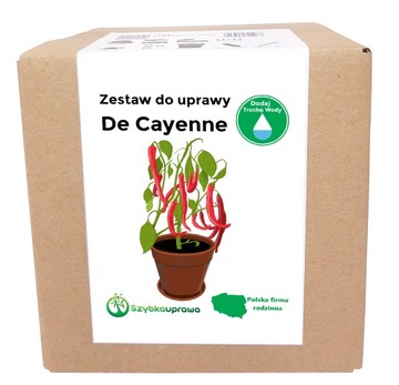 Zestaw do Uprawy Papryka Chili cayenne 85 nasion X