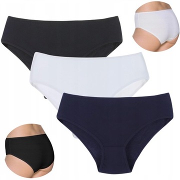 FIGI majtki damskie KLASYCZNE 3-pak MORAJ M