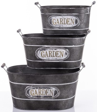 Стильное металлическое накрытие для террасы, балкона, садовой беседки, набор из 3 штук.