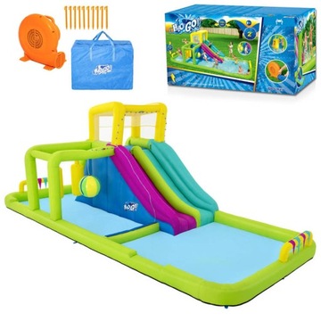 MEGA Wodny Plac zabaw 710x310x265cm Zjezdzalnia BESTWAY 53387