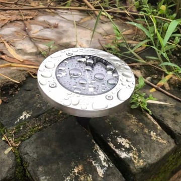 ПРИБОРНАЯ ЛАМПА 12LED СОЛНЕЧНАЯ САДОВАЯ, вбитая в ЗЕМЛЮ x4