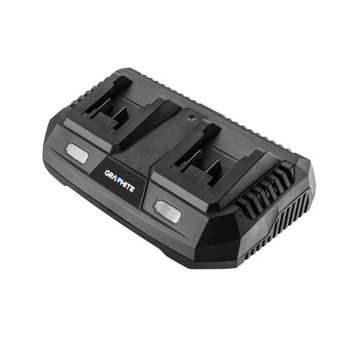 Двойное зарядное устройство для аккумуляторов 58G085 ГРАФИТ