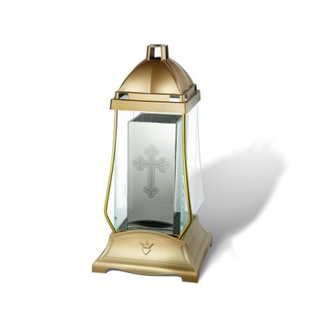 KAPLICZKA ZŁOTA SZKŁO W SZKLE LUSTRO ZNICZ INFINIT