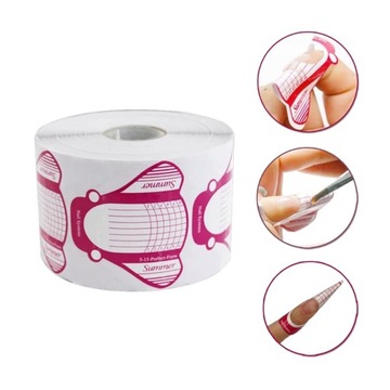 Набор LUX для акрилового геля Crimper Template Brush