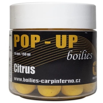 Carp Inferno pop up boilies 16mm 150ml Smak: Ananas/Śliwka