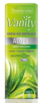 BIELENDA VANITY ALOES Krem do depilacji 100ml