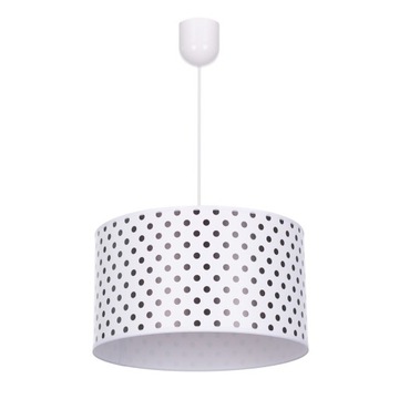 Lampa żyrandol zwis abażur tworzywo KROPKI 0204