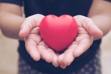 Антистрессовый шарик-антистресс красный HEART гаджет-антистресс