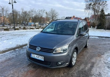 Volkswagen Touran II 1.6 TDI 105KM 2011 Volkswagen Touran Sprowadzony Ubezpieczony Zarejestrowany 1.6 Diesel, zdjęcie 9