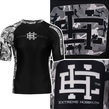 Rashguard z krótkim rękawem męski Extreme Hobby Combat Game r. XL
