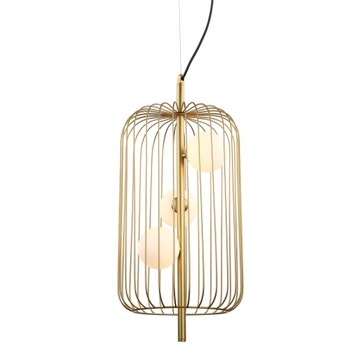 ItaLux Lampa wisząca HAYDEN 3xG9 25W - złoty
