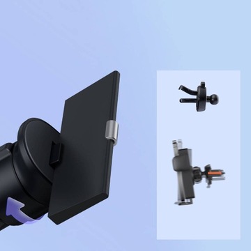 Uniwersalny uchwyt grawitacyjny do samochodu do telefonu Baseus do kratki