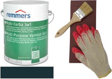 Remmers Multi-Farba 3w1 Antracytowy RAL7016 5l + gratis