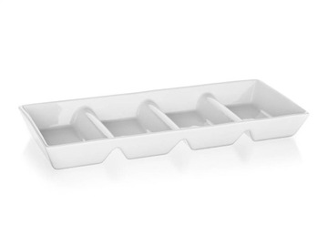 SALATERKA PÓŁMISEK KPL DO SERWOWANIA 33,7x13,7x6