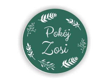 TABLICZKA na drzwi imię dziecka z imieniem + taśma