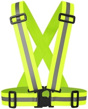 Светоотражающий ремень Светоотражающий дорожный жилет МОТОРНЫЙ ВЕЛОСИПЕД