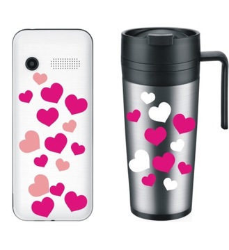 ЦВЕТЫ СЕРДЦА ЗВЕЗДЫ БАССЕЙНЫ наклейки ЦВЕТА!