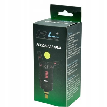 Электронный индикатор поклевки SWINGER, ЖЕЛТЫЙ светодиод, металлический наконечник