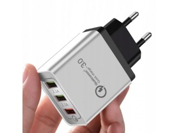 БЫСТРОЕ СЕТЕВОЕ ЗАРЯДНОЕ УСТРОЙСТВО USB QUICK CHARGE 3.0