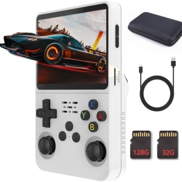 Přenosná mobilní herní konzole Retro R36S 32GB 128GB Ips 15000+ her