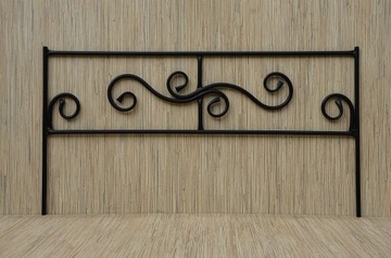 PŁOTEK OGRODOWY METALOWY 75 x 40 cm palisada ogród