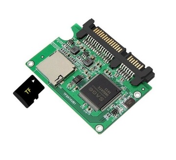 Karta adapter SATA 2,5 karta micro SD dysk twardy