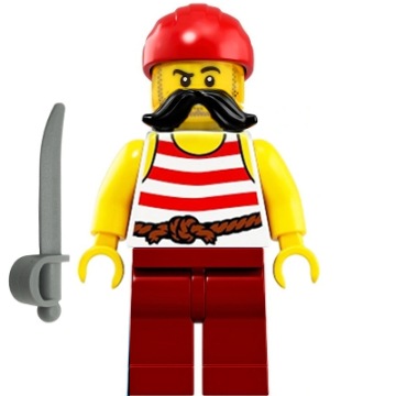 LEGO Pirates - figurka, Pirat