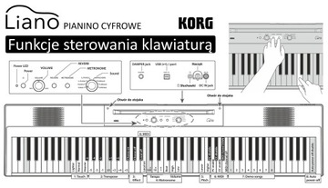 Цифровое пианино KORG L1 LIANO Новое