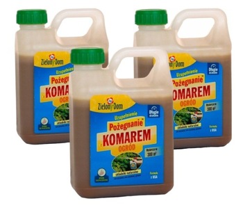 POŻEGNANIE Z KOMAREM I KLESZCZEM ZAPAS 950ml 3szt