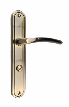 KLAMKA DRZWIOWA PRESTO 90 mm WC PATYNA