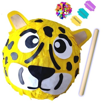 PINIATA LAMPART NA URODZINY PINATA KOT + GRATISY