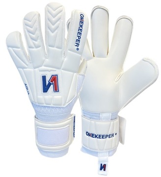 Rękawice Bramkarskie Onekeeper Retro White Aqua r.9