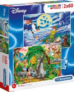 Clementoni puzzle Disney Classic 2x 60 elementów