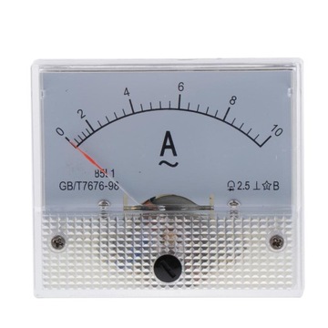 Amperomierze mechaniczne panelowe analogowe 8
