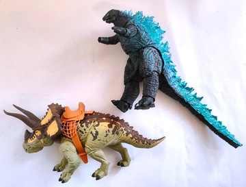 Figurka zwierzęta dinozaur smok Godzilla styrakozaur