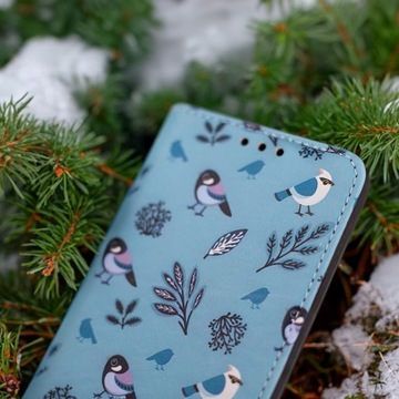 Суперумный модный чехол с зимними птицами для Samsung Galaxy M21