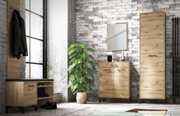 Szafa do przedpokoju NEVIO 01 dąb artisan ML Meble