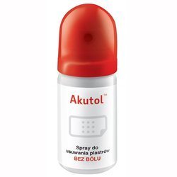 AKUTOL SPRAY DO USUWANIA PLASTRÓW, BEZ BÓLU 35ML