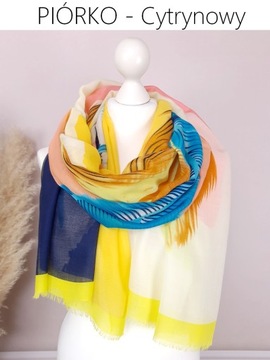 модный ПЛЯЖНЫЙ ШАРФ ПАРЕО модная накидка-туника FINGERS КРАСИВЫЕ ЦВЕТА ШАРФА