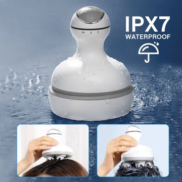 ELEKTRYCZNY MASAŻER WIBRACYJNY DO SKÓRY GŁOWY