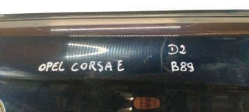 OPEL CORSA E 14-19 DVEŘE PRAVÉ PŘEDNÍ PRAVÝ