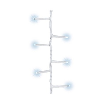 1500 светодиодных ламп с программатором, холодный белый, 34 м.