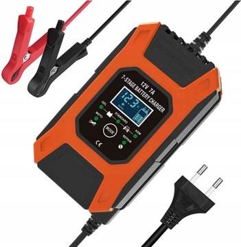 ŁADOWARKA PROSTOWNIK DO AKUMULATORA 12V 7A MOC