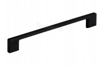 МЕБЕЛЬНАЯ РУЧКА TECHNO MAT ЧЕРНАЯ LOFT 192ММ