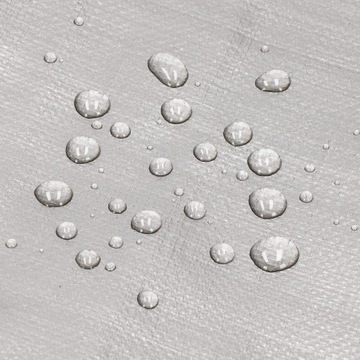 PLANDEKA PLANDEKI 6x8m SZARA WZMACNIANA 210G MOCNE OKRYCIE PŁACHTA GRUBA