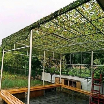 ВОЕННАЯ КАМУФЛЯЖНАЯ СЕТЬ ДЛЯ ДЖУНГЛЕЙ 3X4M
